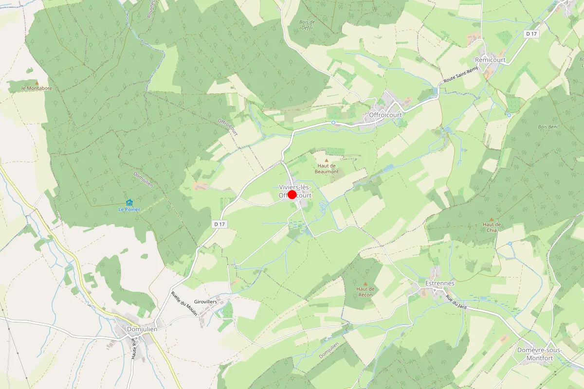 Plombier sur Viviers Les Offroicourt