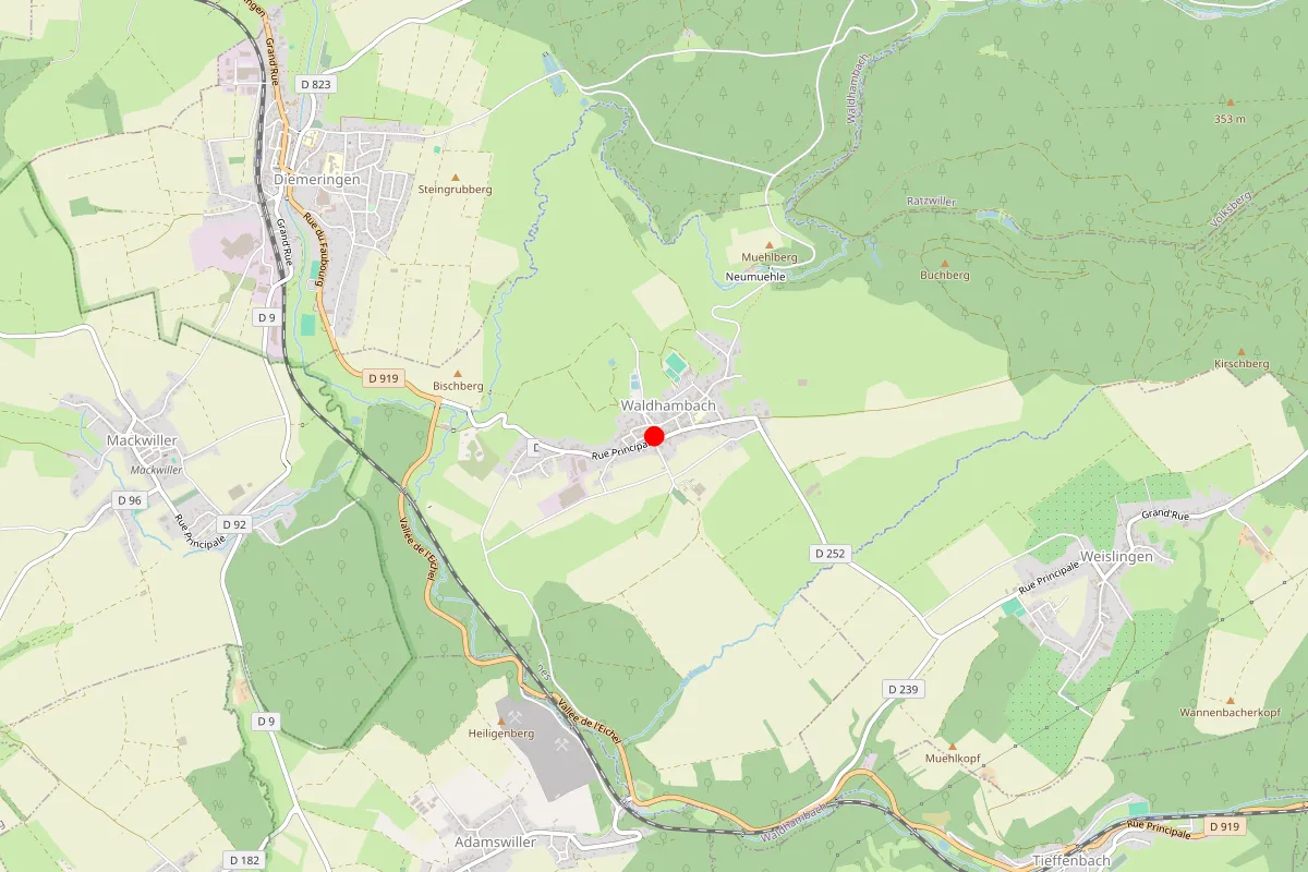 Plombier sur Waldhambach