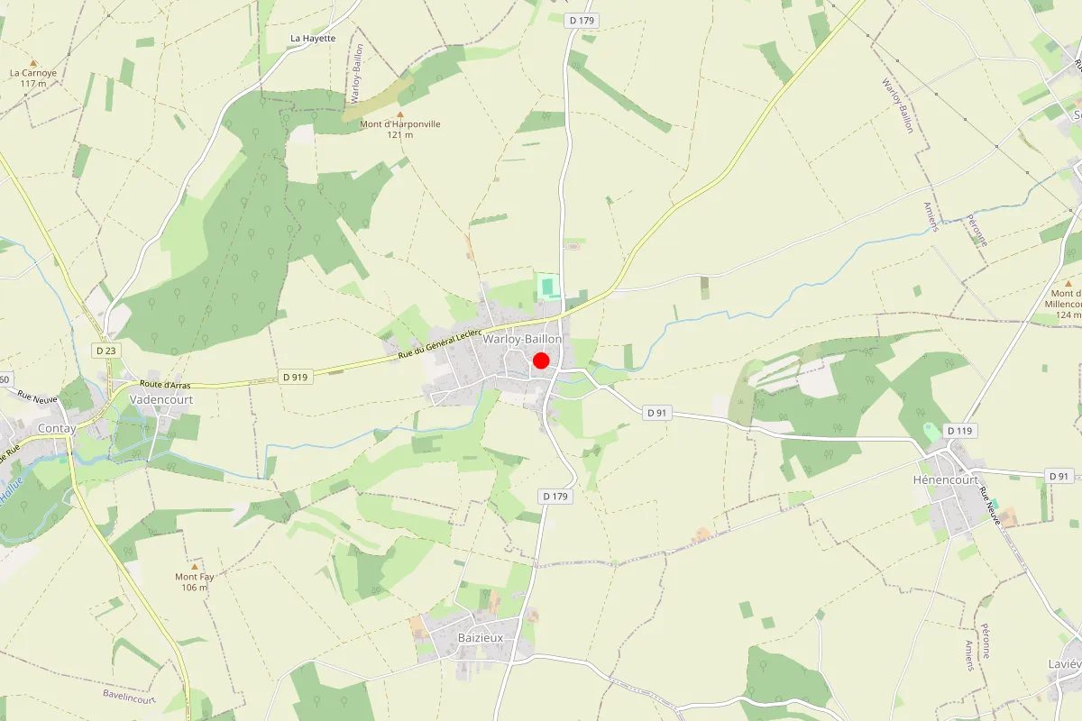 Plombier sur Warloy Baillon