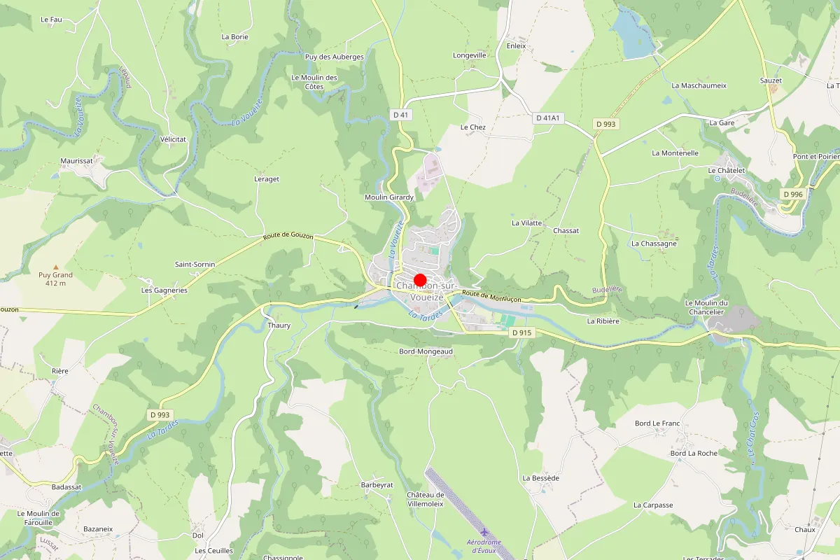 Serrurier sur Chambon Sur Voueize