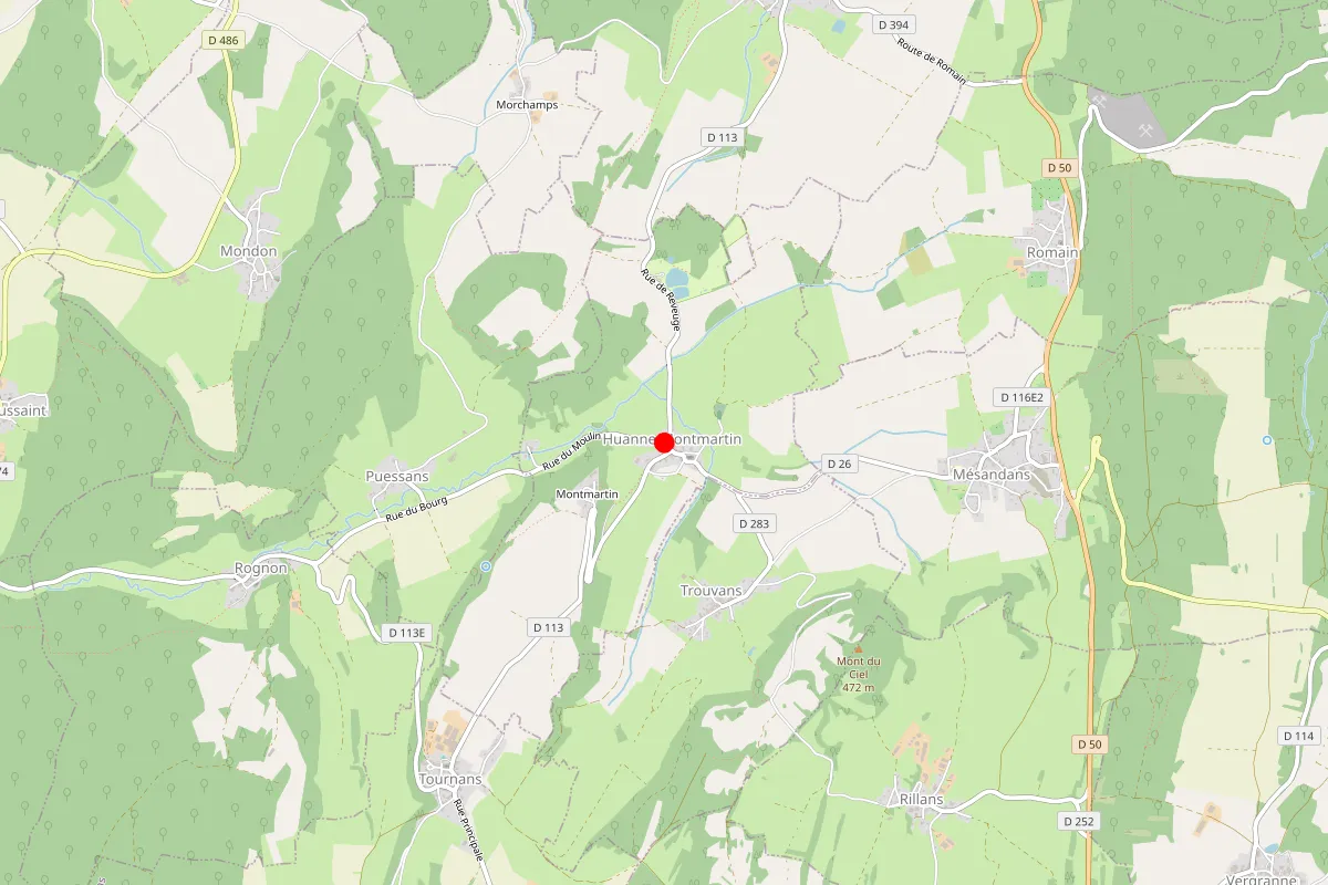 Serrurier sur Huanne Montmartin