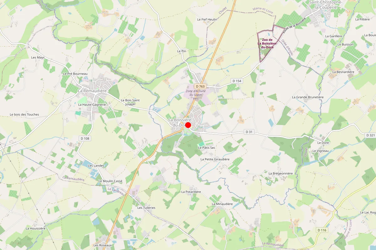 Serrurier sur La Boissiere Du Dore
