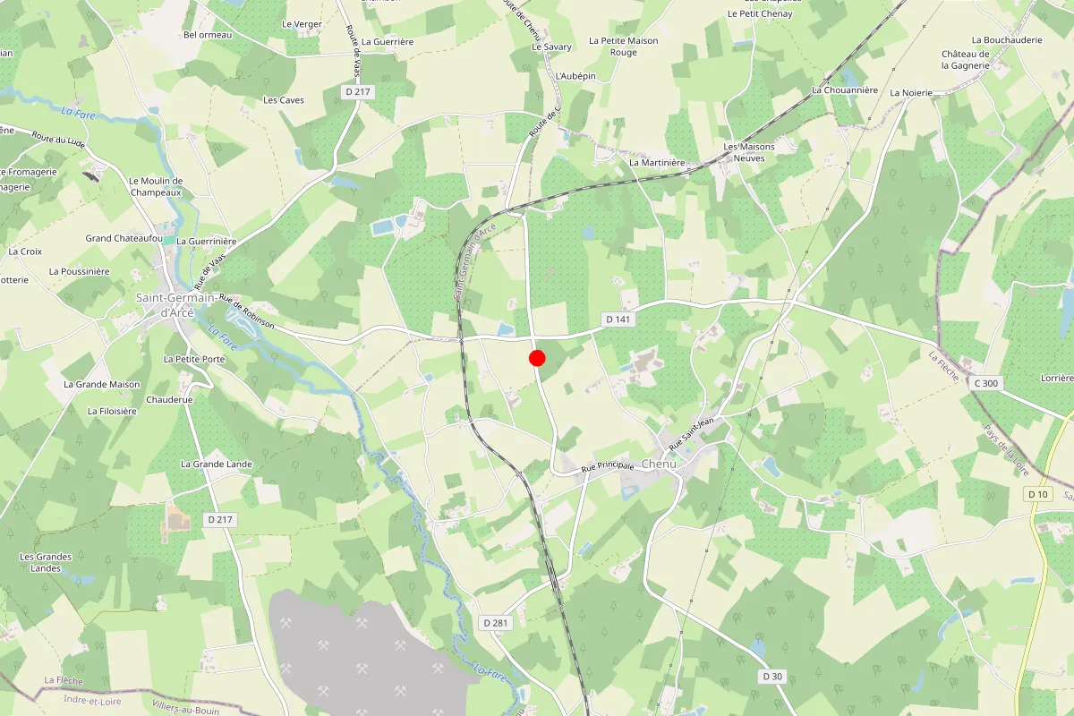 Serrurier sur La Bruere Sur Loir