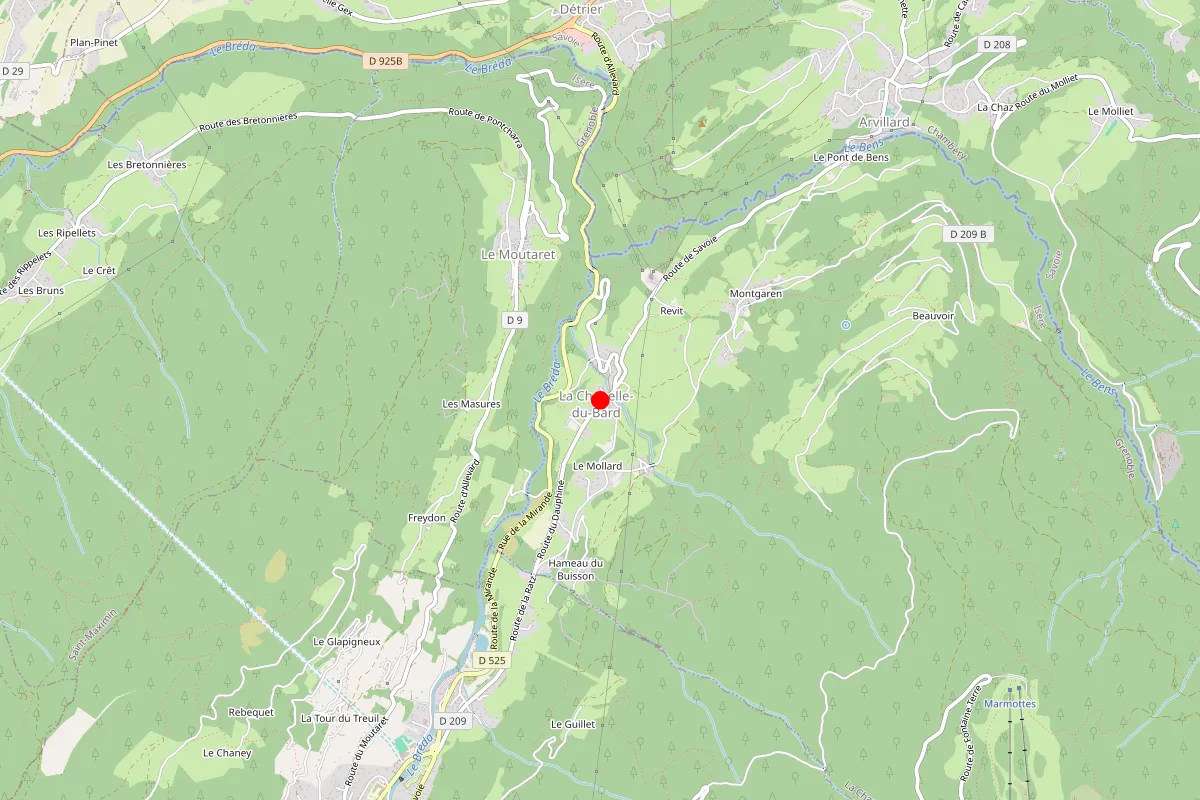 Serrurier sur La Chapelle Du Bard