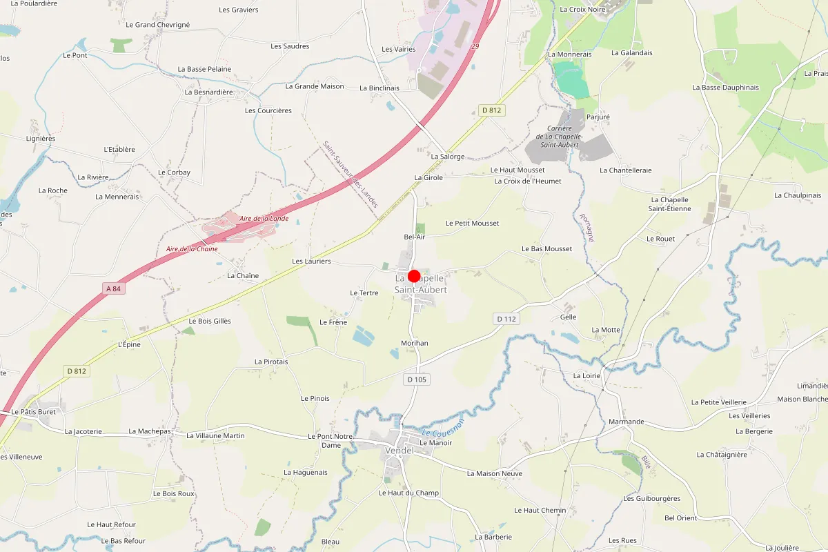 Serrurier sur La Chapelle Saint Aubert