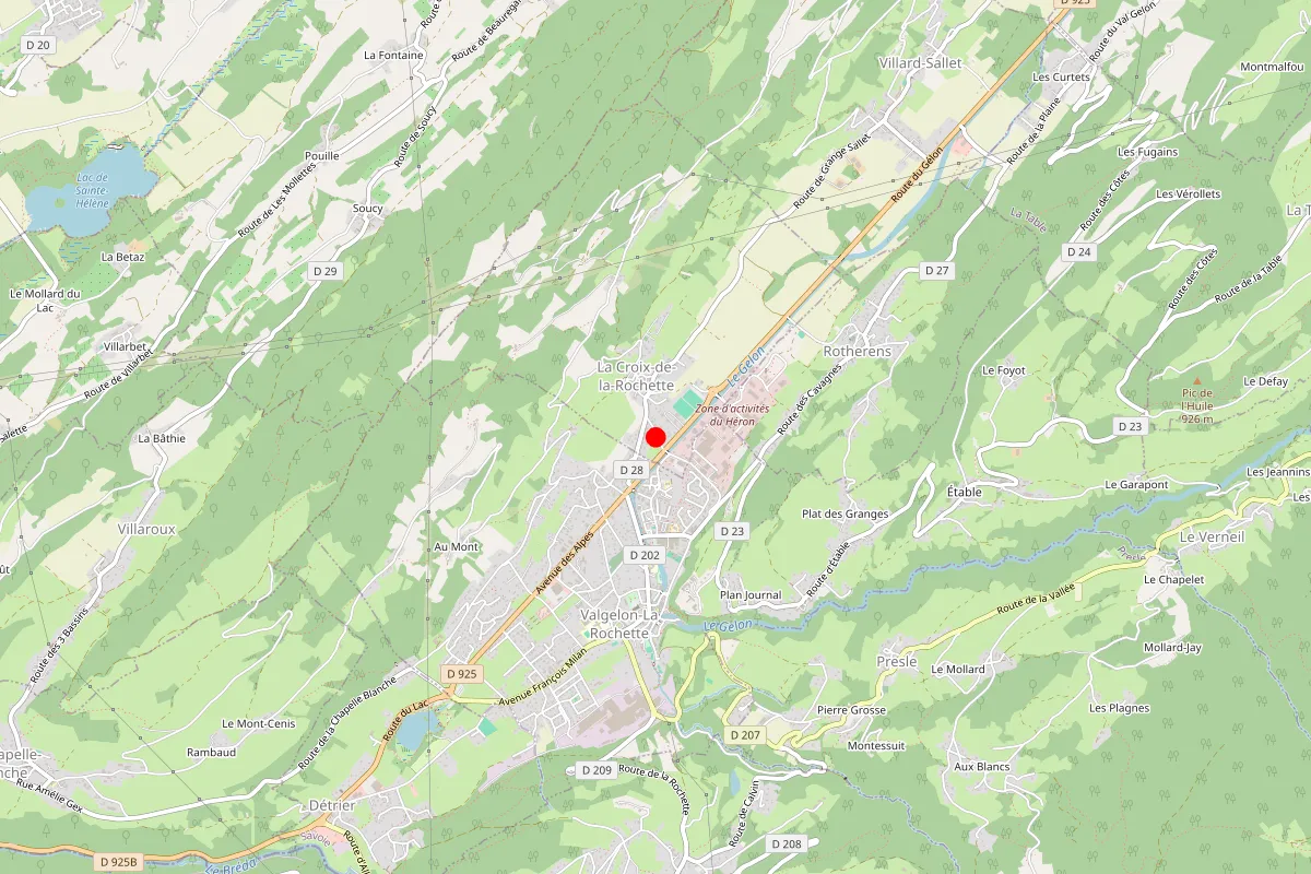 Serrurier sur La Croix De La Rochette