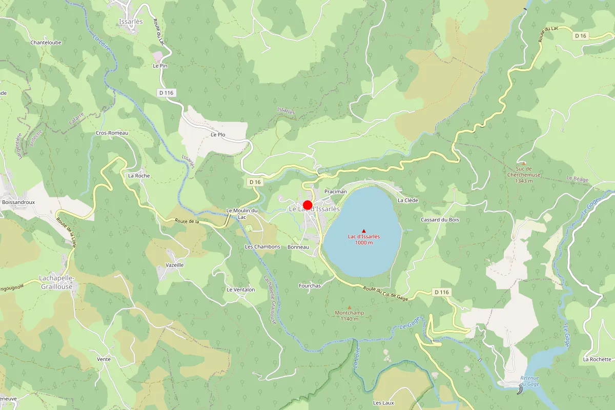 Serrurier sur Le Lac D'Issarles