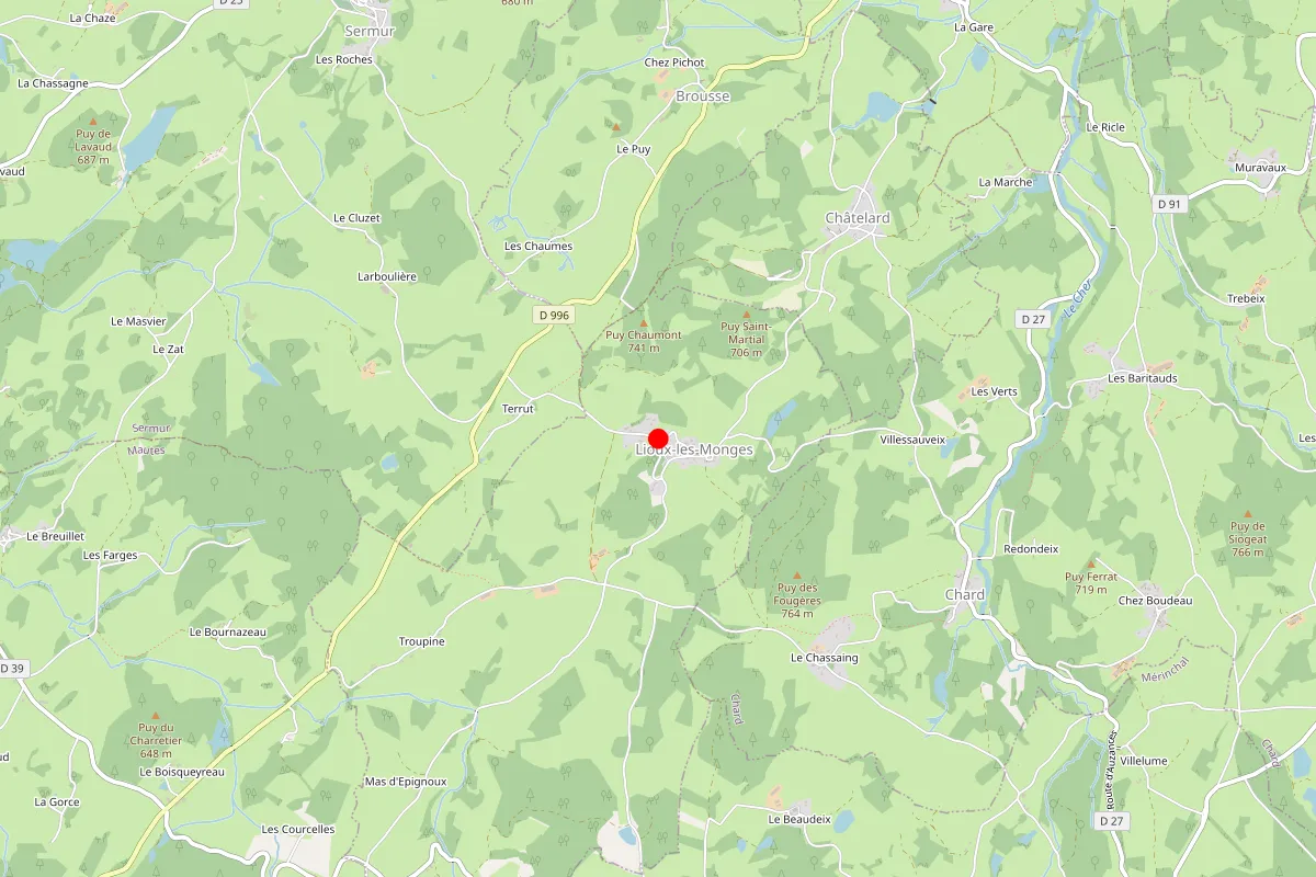 Serrurier sur Lioux Les Monges