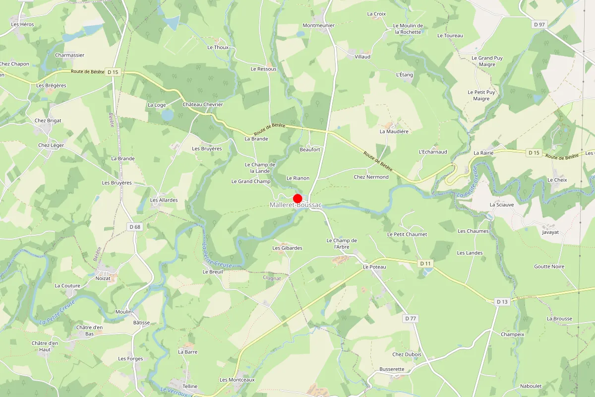 Serrurier sur Malleret Boussac