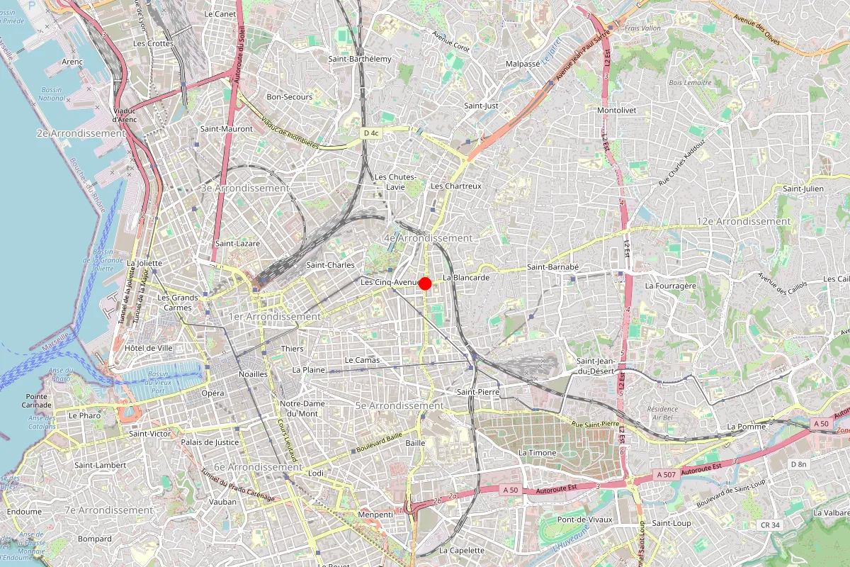 Serrurier sur Marseille 4ème Arrondissement