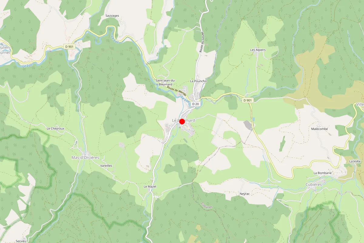 Serrurier sur Mont Lozere Et Goulet