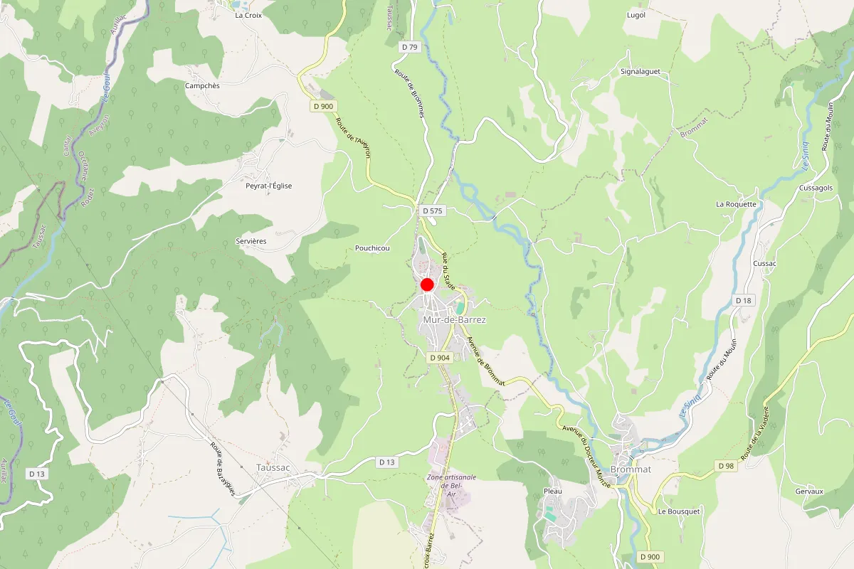 Serrurier sur Mur De Barrez