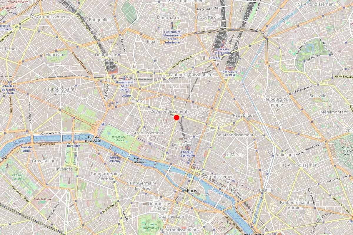 Serrurier sur Paris 2ème Arrondissement