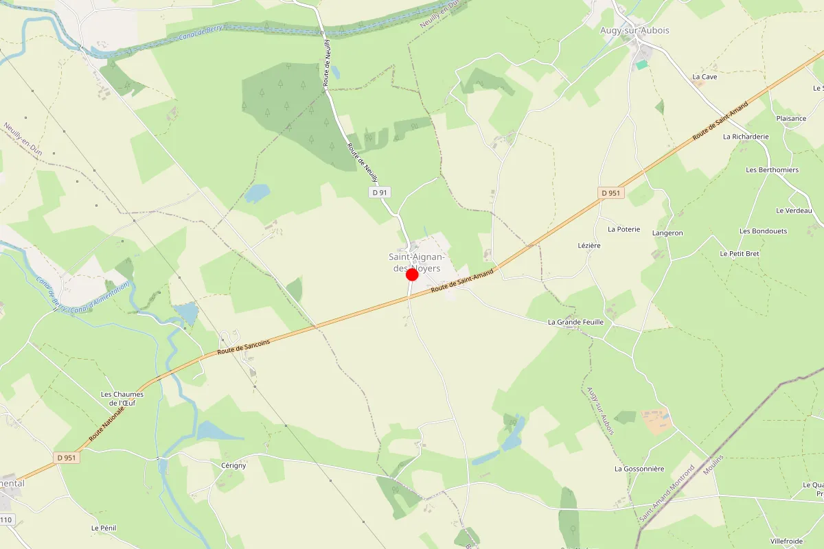 Serrurier sur Saint Aignan Des Noyers